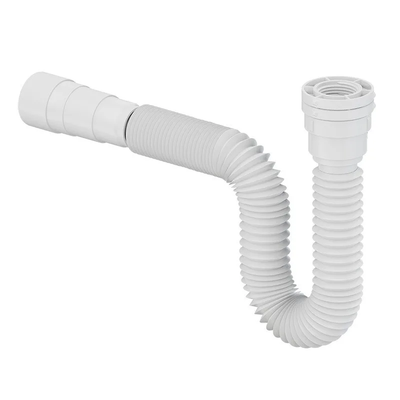 Sifão Sanfonado Plástico DN 38/50 mm Multiuso Branco Tigre