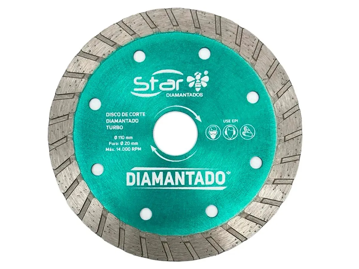 Disco para Maquita Turbo 110x20x10 Star
