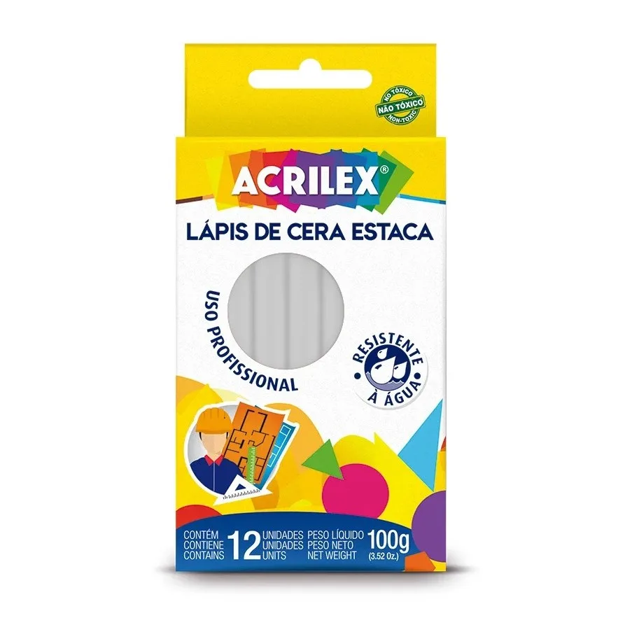 Giz Estaca Acrilex