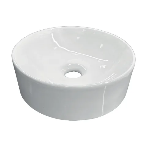 Cuba de Apoio Açores Redonda 30 cm Branca Luzarte