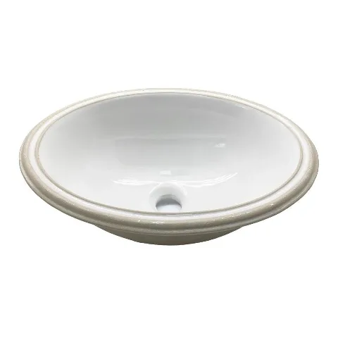 Cuba de Embutir Oval Wind 40x31 cm Branca Dimar