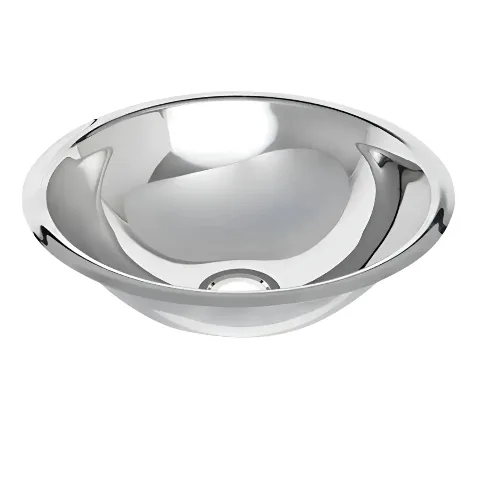 Cuba Inox Meia Bola 25x10 Aço 304 Tecnocuba