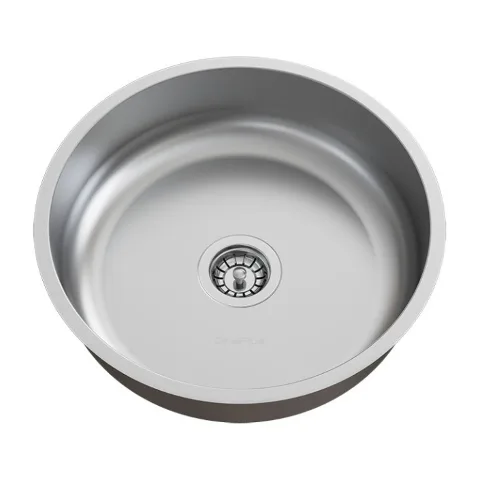 Cuba Inox Redonda 37,2x11 Aço 430 Ghel