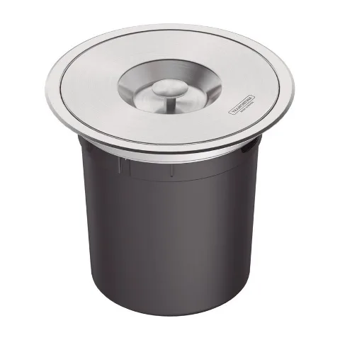 Lixeira de Embutir Inox Clean 5 L Tramontina