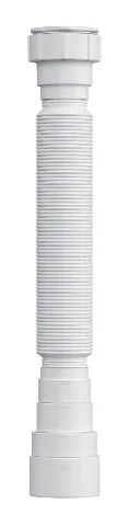 Sifão Sanfonado PVC DN 38/50 mm com Adaptador Herc