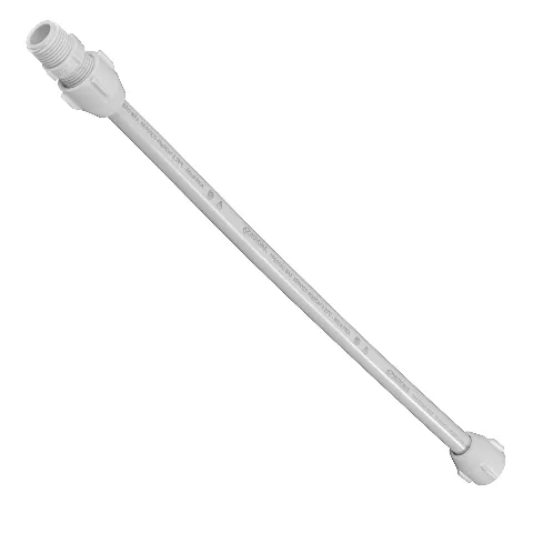 Tubo de Ligação Flexível PVC 1/2 Branco Krona