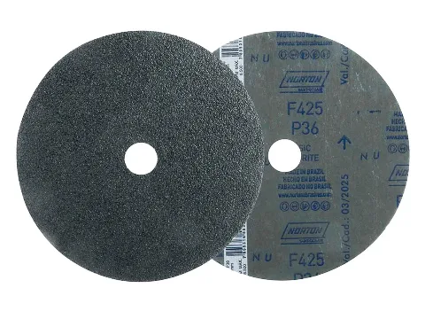 Disco de Lixa de Fibra Durite F425 180x22 mm Norton