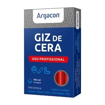 Giz Estaca Vermelho Argacon